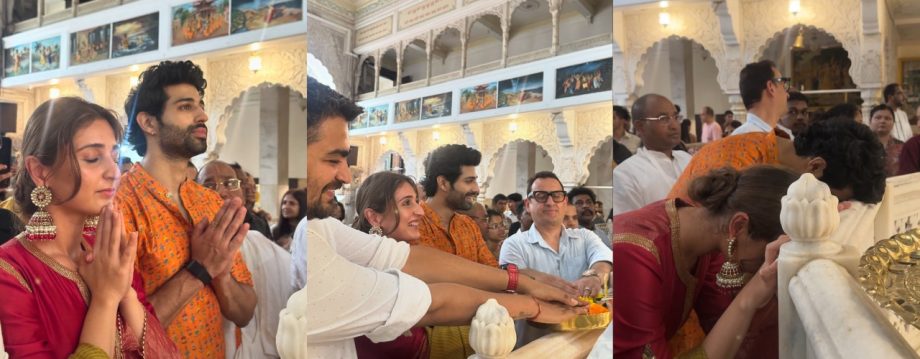Dhvani Bhanushali Seeks Divine Blessings Ahead of Bollywood Debut, Visits ISKCON Temple with 'Kahan Shuru Kahan Khatam' Crew 915029