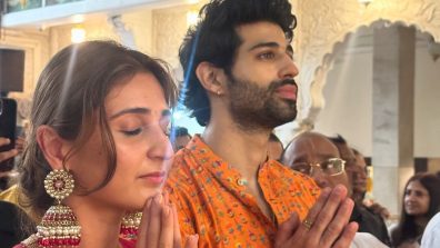 Dhvani Bhanushali Seeks Divine Blessings Ahead of Bollywood Debut, Visits ISKCON Temple with ‘Kahan Shuru Kahan Khatam’ Crew