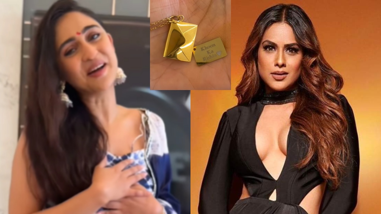 Ek Hazaron Main Meri Behna Hai's Nia Sharma Reunites With Krystal D'Souza, Receives A Special Gift 914414