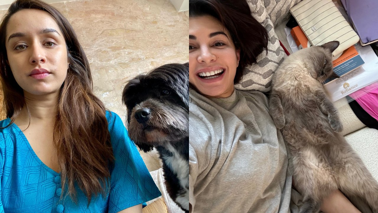 Friendship Day Special: Shraddha Kapoor And Jacqueliene Fernandez Share Heartwarming Photos With Their Pets 911231