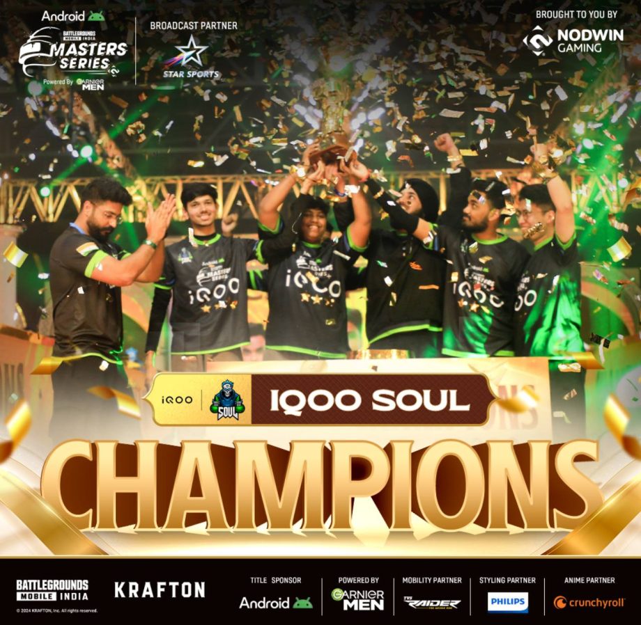 iQOOSouL reigns supreme at Android BGMS Season 3 final; bags major share of INR 1 crore prize pool 912795