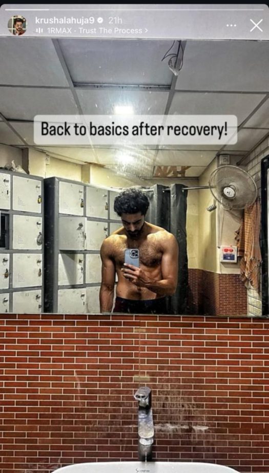 Jhanak Actor Krushal Ahuja's Recent Workout Picture Is Sensational; Check Pic 912067