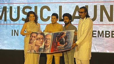 Kangana Ranaut launches the ‘Emergency’ music album at the historic Pradhanmantri Sangrahalaya