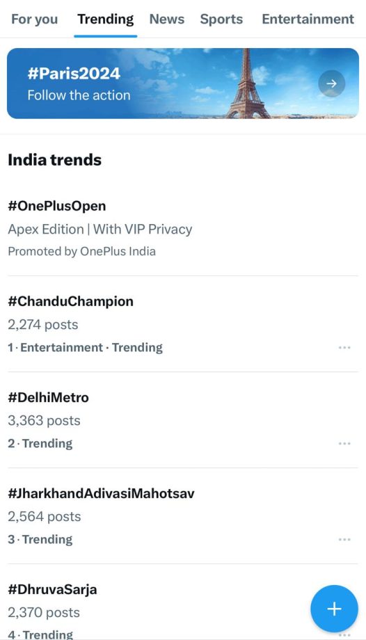 Kartik Aaryan's double celebration as 'Chandu Champion' trends no 1 on OTT and Twitter! 912949