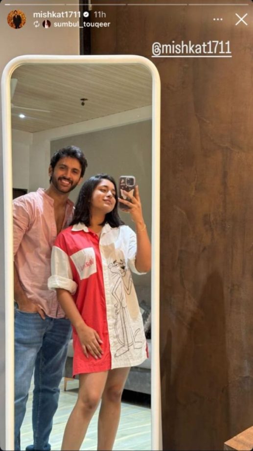 Kavya-Ek Jazbaa Ek Junoon's Jodi Sumbul Touqeer And Mishkat Varma Are The Cutest Together, See Proof 911391