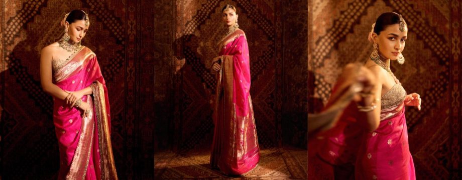 Kiara Advani To Kriti Sanon: Modern And Classic Silk Blouse Designs To Style Pink Sarees 910610