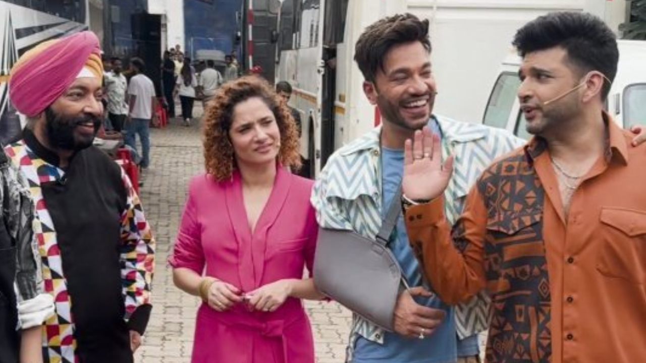 Laughter Chefs Actors Aly Goni And Karan Kundrra Hilarious Take On Ankita Lokhande Hubby Vicky Jain's Hand Injury 911772