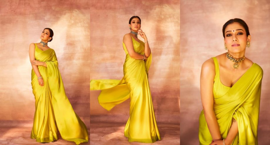 Learn From Nayanthara How To Rock A Simple Saree Look With A Stylish Blouse Design 912843