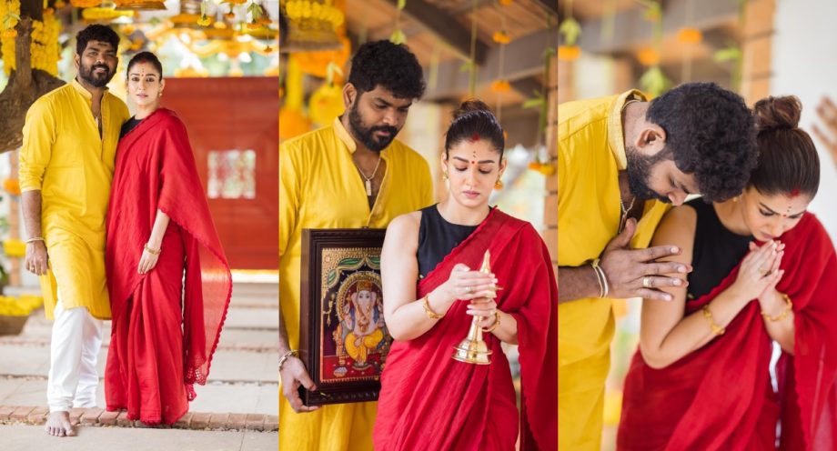 Learn From Nayanthara How To Rock A Simple Saree Look With A Stylish Blouse Design 912844
