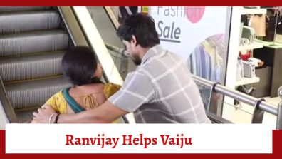 Maati Se Bandhi Dor Serial Upcoming Twist: Vaiju struggles to use the escalator at the mall; Ranvijay teaches her