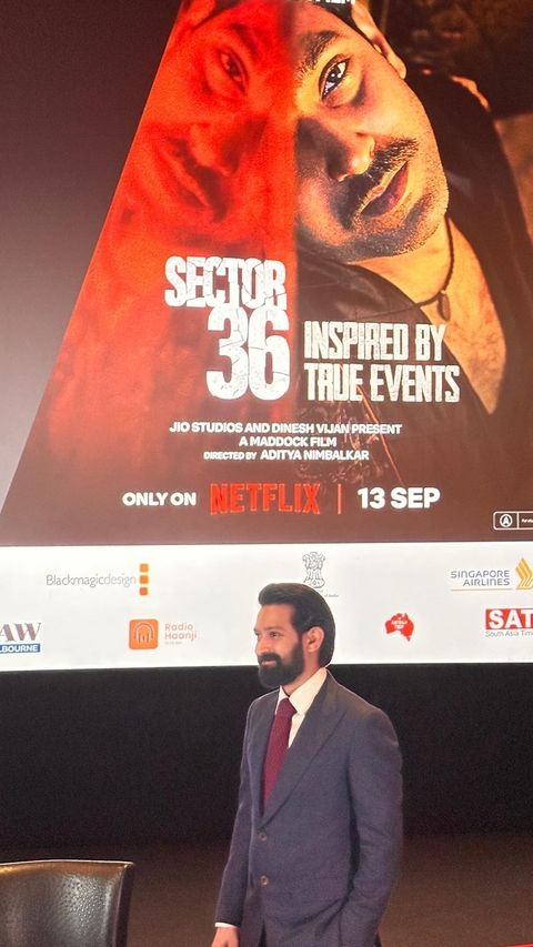 ‘Melbourne you have my Heart,’ Says Vikrant Massey at the premiere of Sector 36 at Indian Film Festival of Melbourne 914899