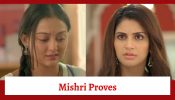 Mishri Serial Upcoming Twist: Mishri proves her innocence; Vaani asks Dadi to apologize to Mishri