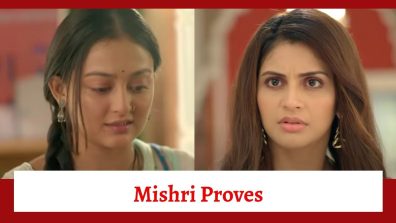Mishri Serial Upcoming Twist: Mishri proves her innocence; Vaani asks Dadi to apologize to Mishri