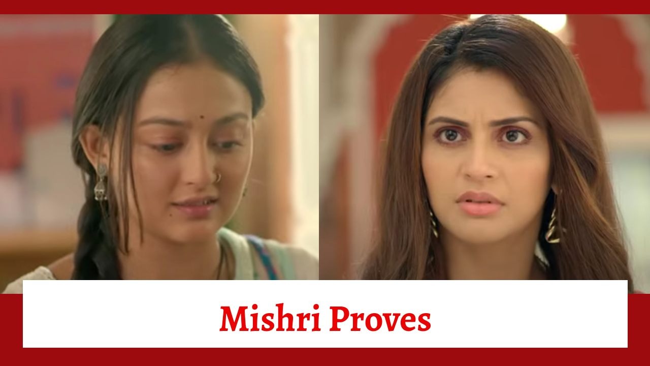 Mishri Serial Upcoming Twist: Mishri proves her innocence; Vaani asks Dadi to apologize to Mishri 911758