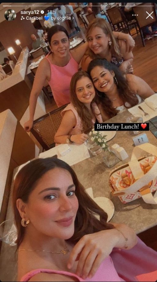 Mom-to-be Shraddha Arya's Pregnancy Glow Is Irresistible, Peek Inside Her Lunch Date With Girls 915235