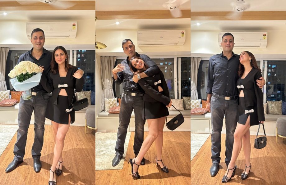 Mommy-to-be Shraddha Arya Flaunts Baby Bump Posing With Husband Rahul Nagal 914116