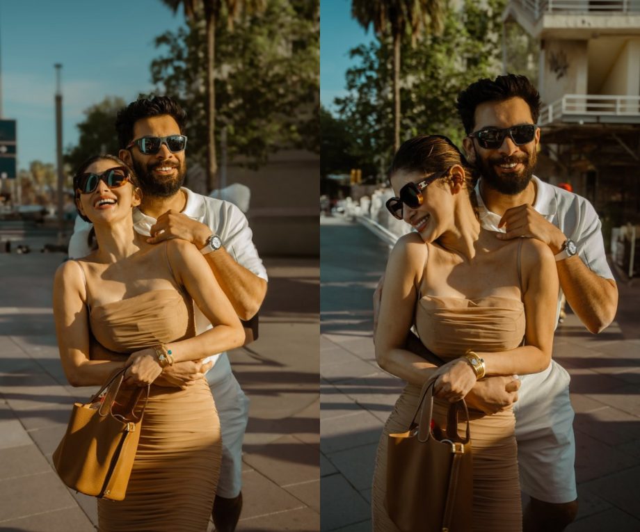 Mouni Roy Celebrates Hubby Suraj Nambiar's 37th Birthday By Sharing Kissing Pictures 912239