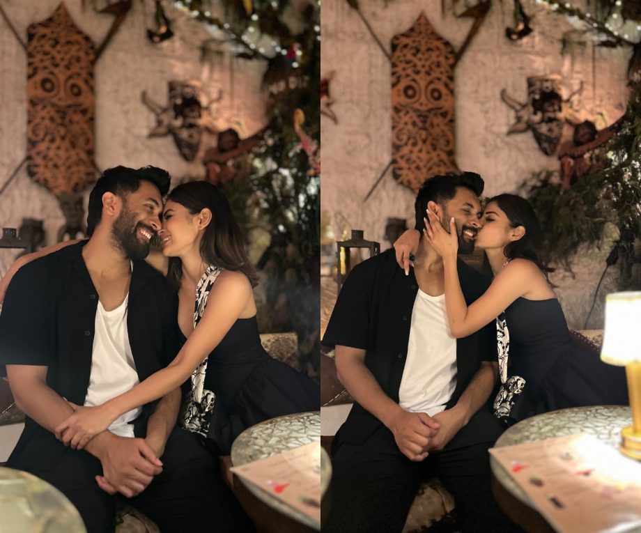 Mouni Roy Celebrates Hubby Suraj Nambiar's 37th Birthday By Sharing Kissing Pictures 912240