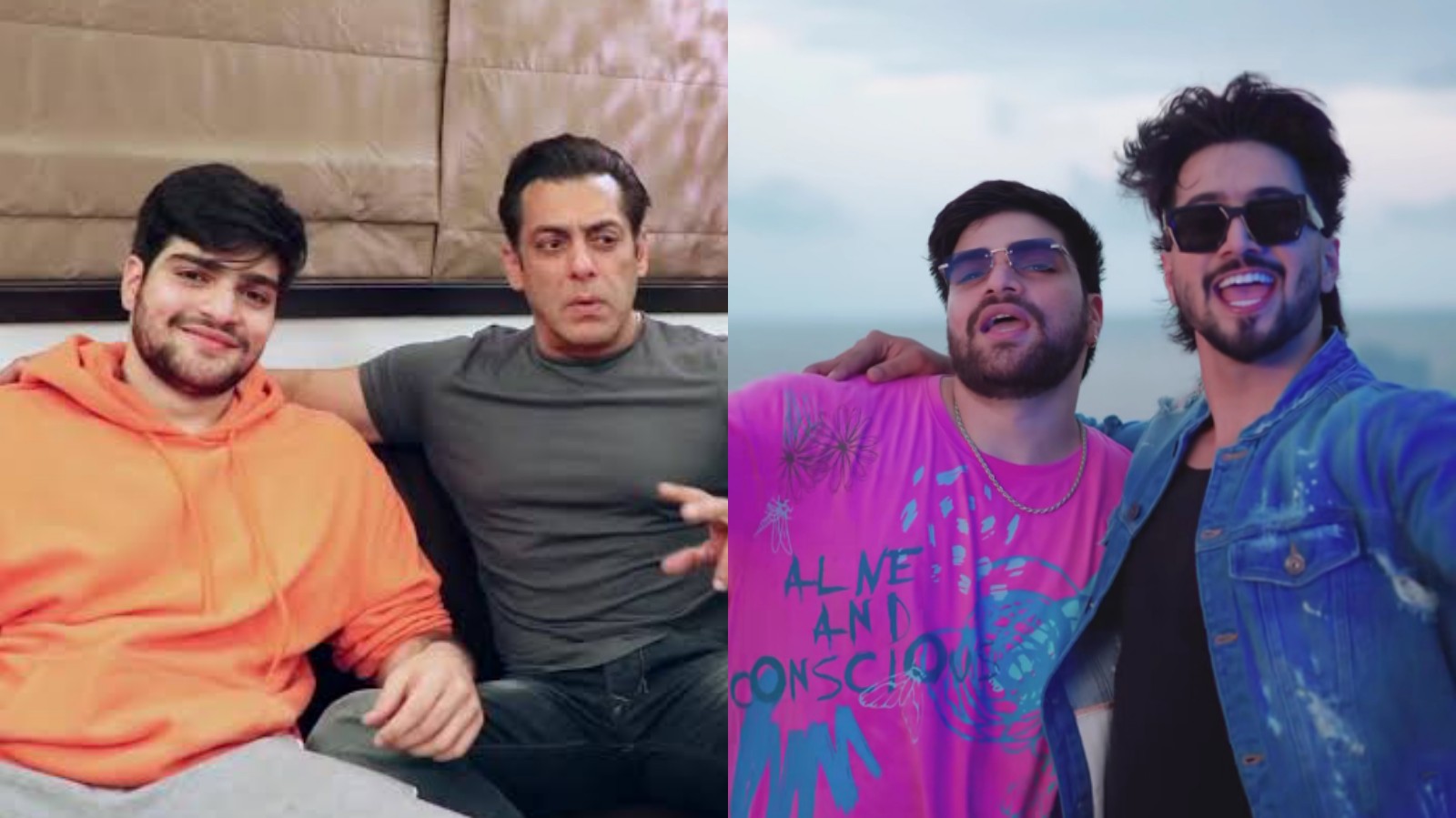 Mr. Faisu raps with Salman Khan's nephew, Ayaan Agnihotri on his song, 'Party Fever' 914919