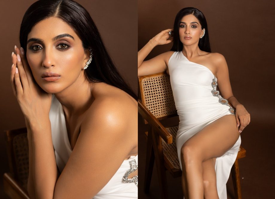 Nimrit Kaur Ahluwalia Sizzles in Bold White Bodycon Look on Instagram 915731