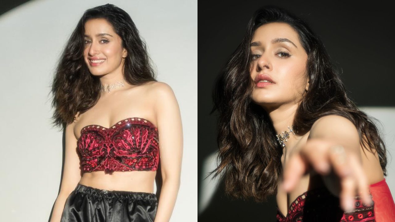 OMG! Shraddha Kapoor Steals Fans Heart In Classy Crop Top And Black Pant With Stunning Nose Ring 911036