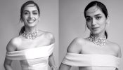 [Photos] Manushi Chhillar Dazzles In Off-Shoulder Top And Jeans With Gleaming Jewelry Set