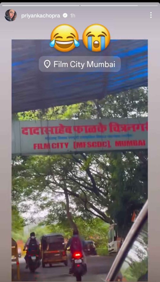 Priyanka Chopra is officially 'home' as she enters Film City, Mumbai 915134
