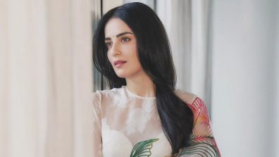 Radhikka Madan Stuns in Off-White Saree