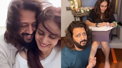Riteish Deshmukh shows ‘shaadi se pehle’ & ‘shaadi ke baad’ phases with Genelia Deshmukh wishing her Happy Birthday