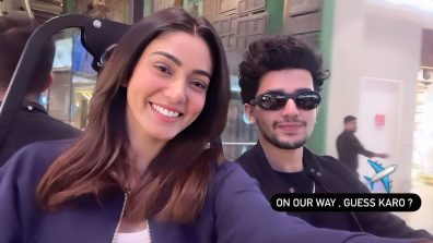 Sana Makbul & Vishal Pandey headed away to an unknown location