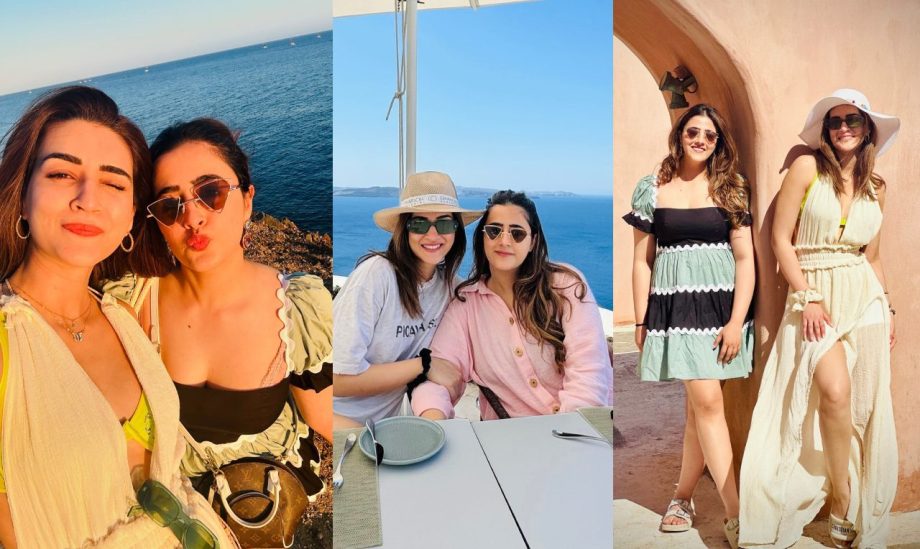 Sister Goals: Kriti And Nupur Sanon Prove Twinning Is Winning With Their Beach Style 911356