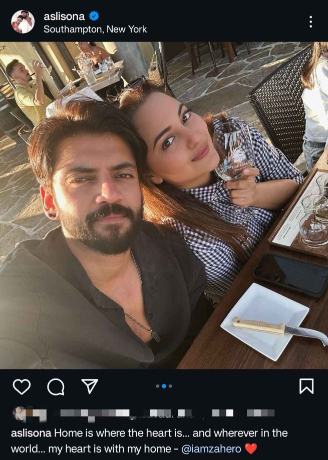 Sonakshi Sinha & Zaheer Iqbal's mushy PDA images from the beach wins the internet 914737