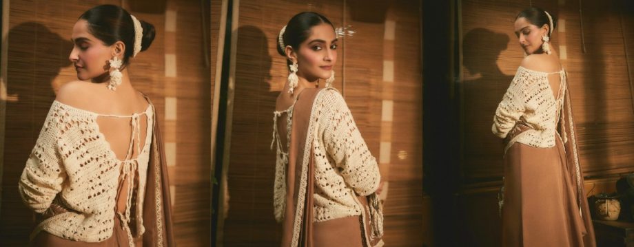 Sonam Kapoor's Saree-Crochet Look Steals the Show at Masaba's Baby Shower 915329