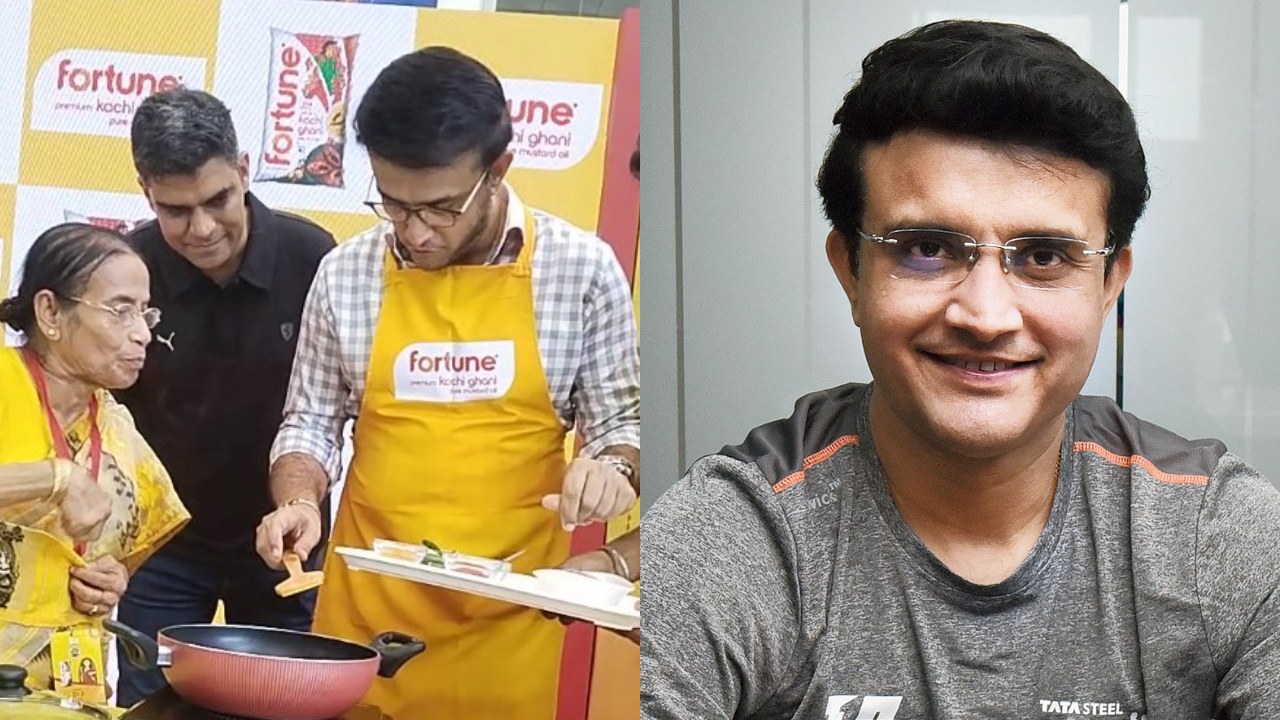 Sourav Ganguly Trades Cricket Bat for Chef's Hat, Cooks Hilsa Fish with Flair 913082