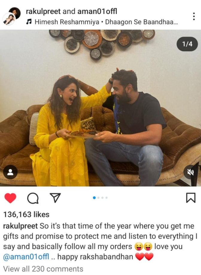 South Actresses Celebrate Raksha Bandhan with Heartwarming Posts 914147