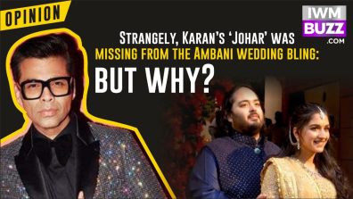 Strangely, Karan’s ‘Johar’ was missing from the Ambani wedding bling, but why?