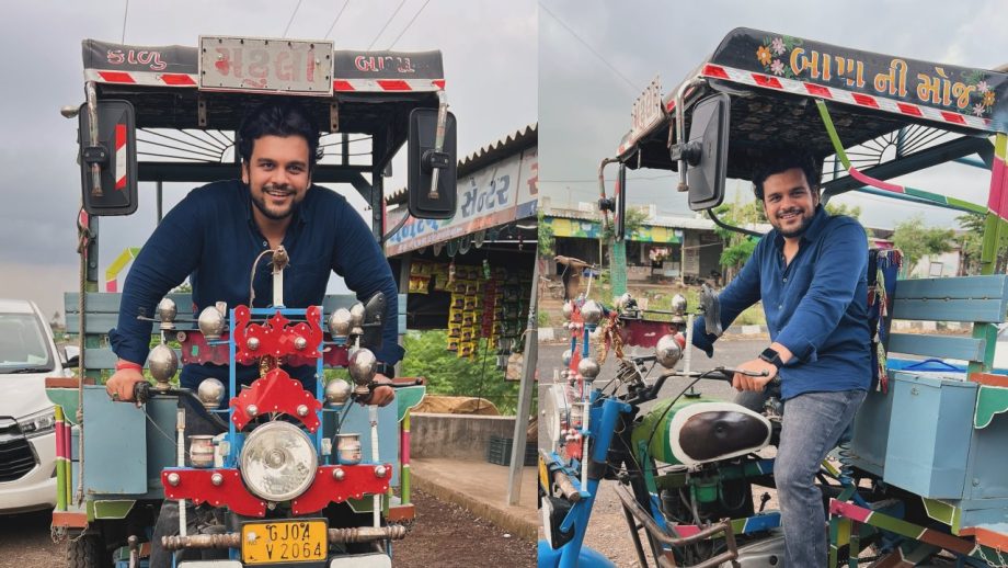 Taarak Mehta's Fame Bhavya Gandhi Embarks On Unique Experience As He Rides Traditional Rickshaw 913798