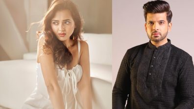 Tejasswi Prakash Sultry Look In White Deep Neck Dress, BF Karan Kundrra Call her ‘Dream Girl’