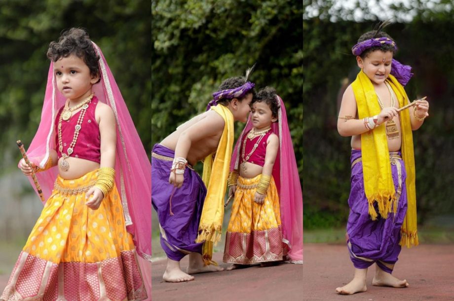 The Family Man Rishab Shetty celebrates Janmashtami with wife and kids! Shares adorable pictures! 915362