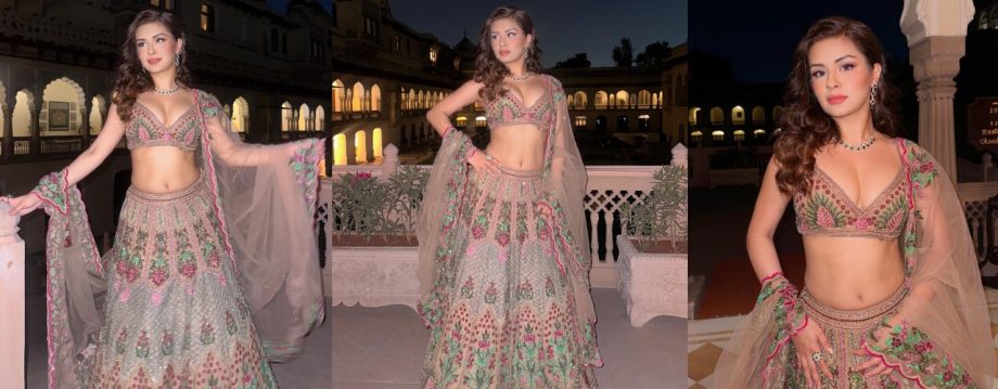 Unleash Glamour With Avneet Kaur's Bold Lehenga Blouse Designs 912444