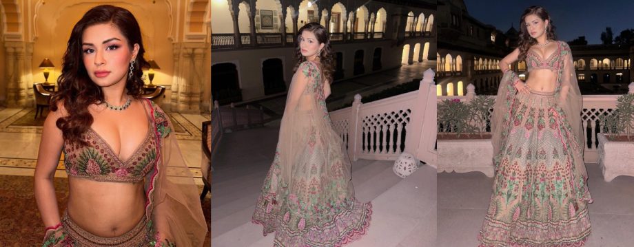 Unleash Glamour With Avneet Kaur's Bold Lehenga Blouse Designs 912446