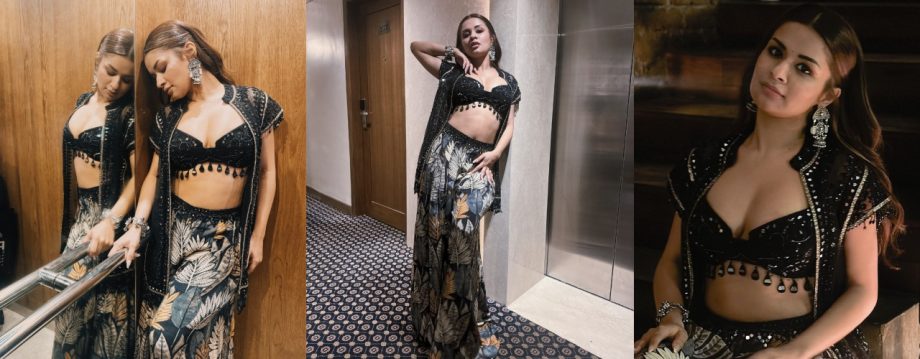 Unleash Glamour With Avneet Kaur's Bold Lehenga Blouse Designs 912441