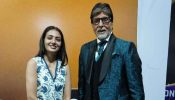 ‘Vada Pav’ Girl Chandrika Dixit meets legend, Amitabh Bachchan