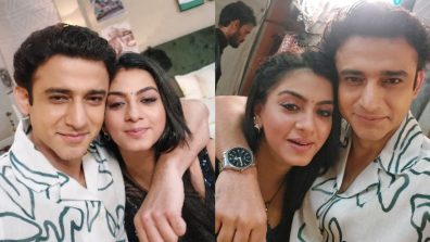 [Video] Yeh Rishta Kya Kehlata Hai Actors Romiit Raaj And Garvita Sadhwani Celebrate Friendship Day On Set