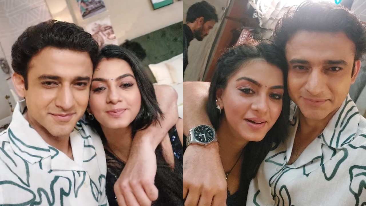 [Video] Yeh Rishta Kya Kehlata Hai Actors Romiit Raaj And Garvita Sadhwani Celebrate Friendship Day On Set