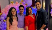 Vivek Dahiya And Divyanka Tripathi Share Unseen Pics From Gautam And Pankhuri Rode Twin Babies’ First Birthday Celebration