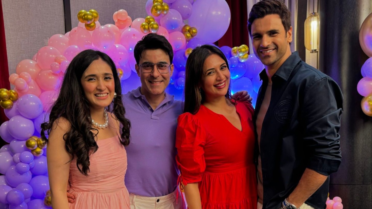 Vivek Dahiya And Divyanka Tripathi Share Unseen Pics From Gautam And Pankhuri Rode Twin Babies' First Birthday Celebration 912851