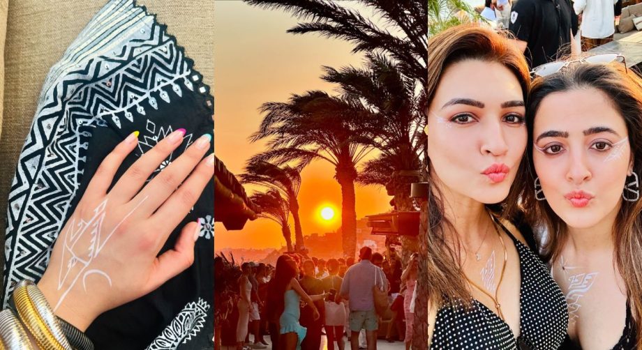 Which 'Sanon' Sister Rocks The Beach Look, Kriti Or Nupur? 910486