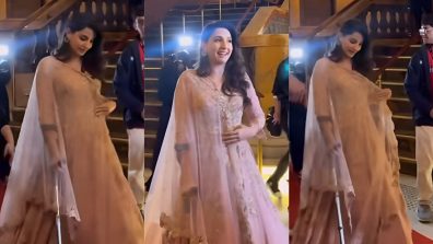 Why is Nora Fatehi limping with a walking stick? Fans speculate