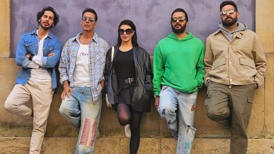 Akshay Kumar, Abhishek Bachchan, Riteish Deshmukh pose with swagger as they shoot for ‘Housefull 5’